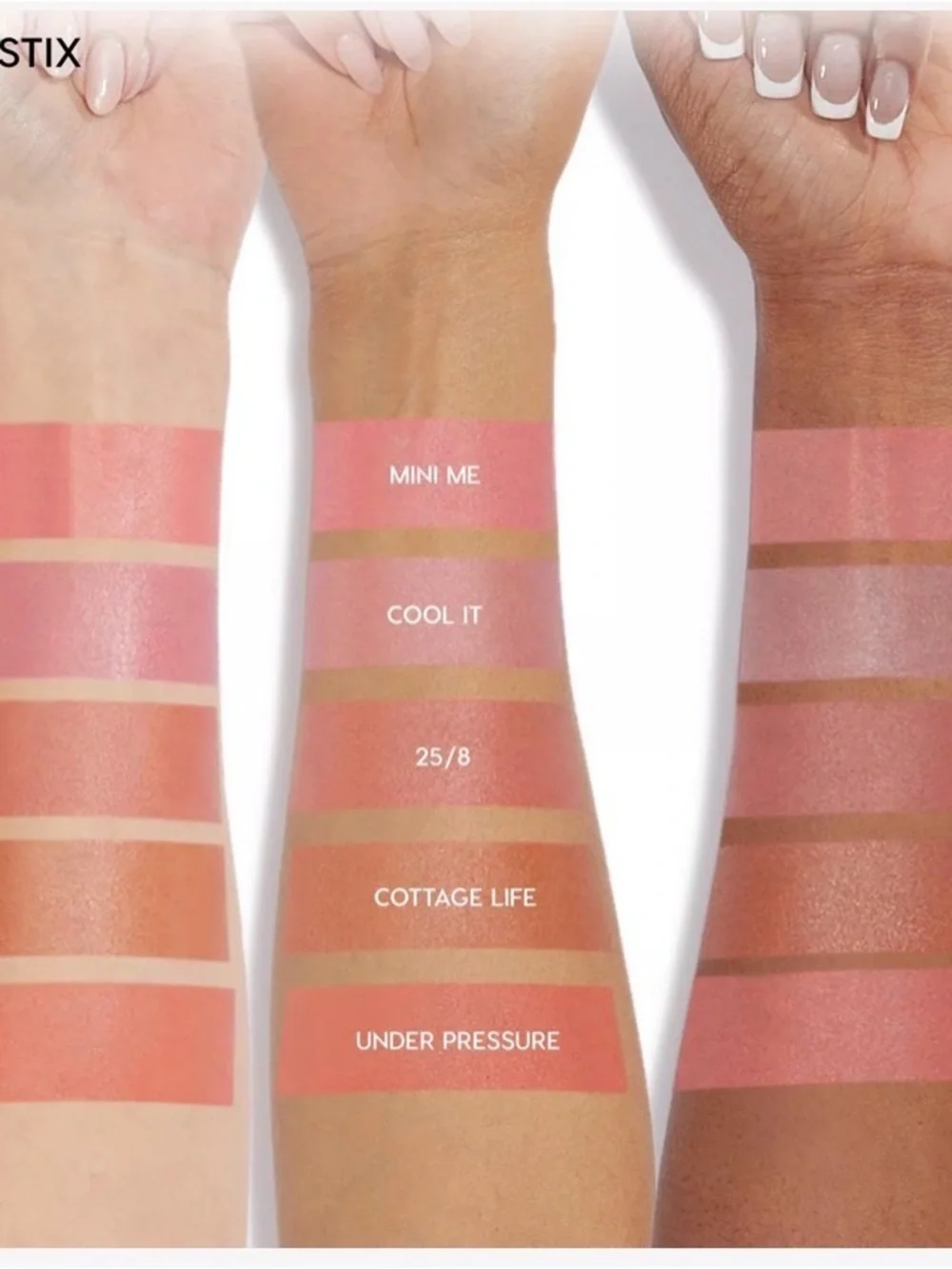 ColourPop UNDER PRESSURE Blush STIX in Peachy Coral